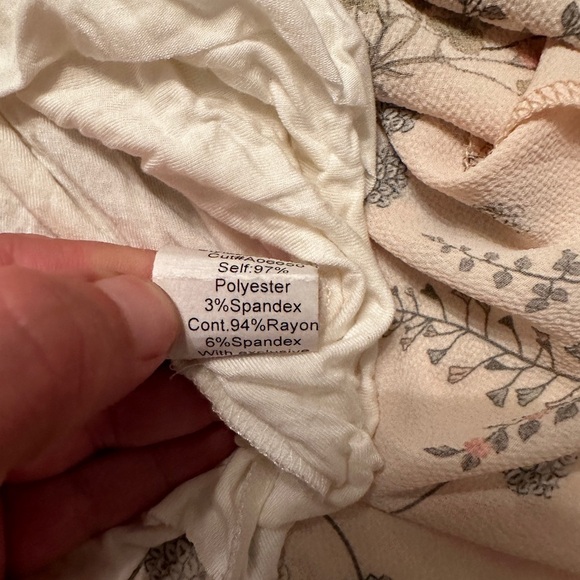 Bailey/44 Botanical Floral Crepe Halter Top - Size M - Picture 10 of 12